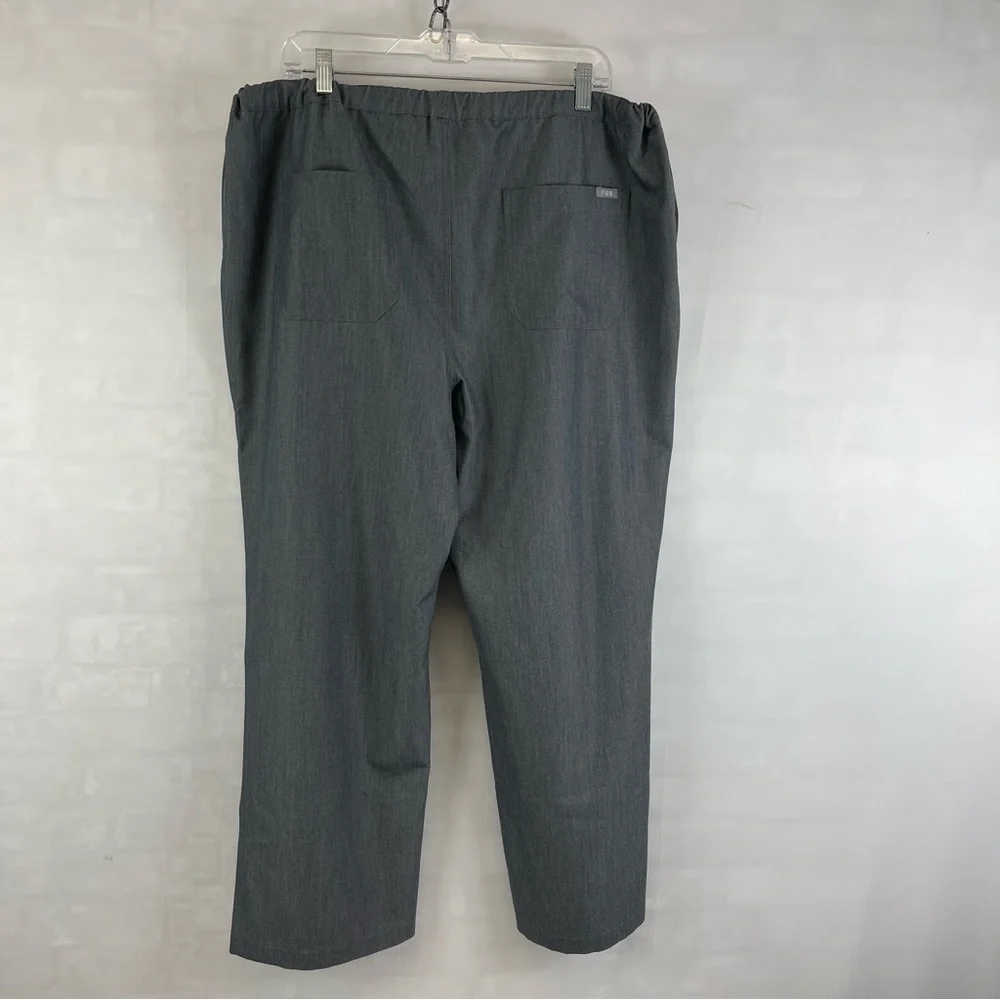 FIGS Technical Collection Scrub Pants Gray Mens XL Straight‎ Leg FMA500